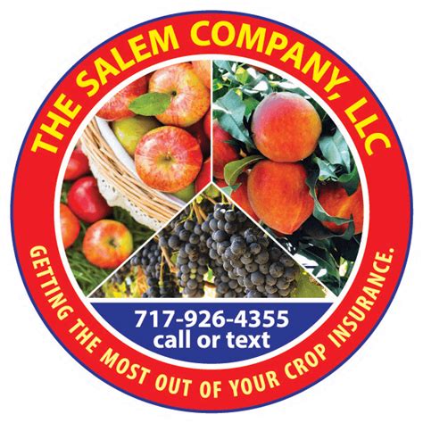 The Salem Company Llc Crop Insurance Crop Loss Coverage