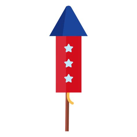 Design Png E Svg De Elemento Foguete De Fogos De Artifício 3 Estrelas