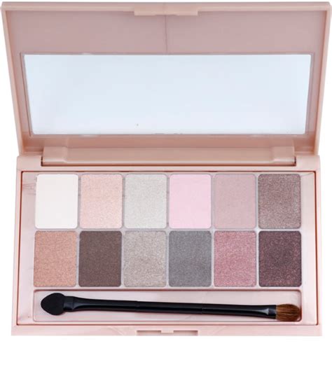 Maybelline The Blushed Nudes Palette De Fards à Paupières Notino Be