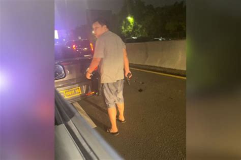 Pelat Nomor Dinas Polisi Koboi Arogan Di Tol Tomang Ternyata Palsu