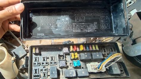 Lokasi Fuse Relay Lampu Jarak Dekat Dan Jauh Mitsubishi Strada Triton