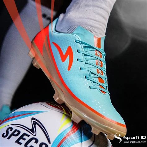 Jual Sepatu Bola Specs Atheria Fg Aqua Sky Frosted Original