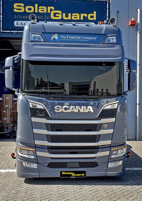 Scania Next Generation Sonnenblende Old School Solar Guard Exclusive