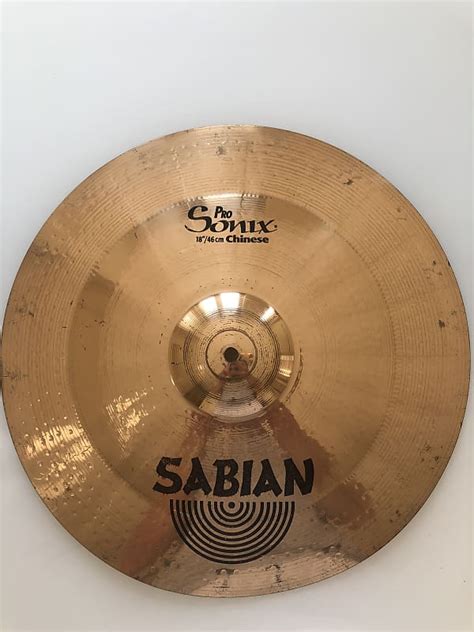 Sabian Pro Sonix Chinese Cymbal Reverb