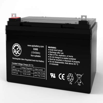 Ajc Elk Sealed Lead Acid Replacement Battery Ah V Nb