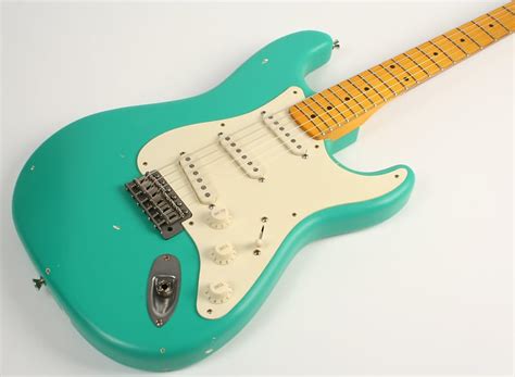 nash   seafoam green lollar pickups reverb
