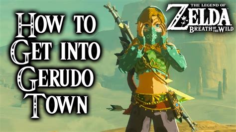 Zelda BOTW Gerudo Town