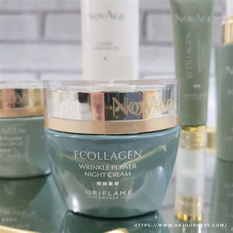 Review Oriflame NovAge Ecollagen Wrinkle Power Series The Journey