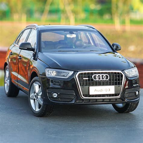 Original factory 1:18 Audi Q3 SUV car model black classic toy models f ...