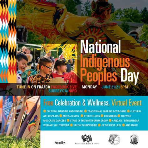 National Indigenous People Day – Digital Poster | Surrey Academy of ...