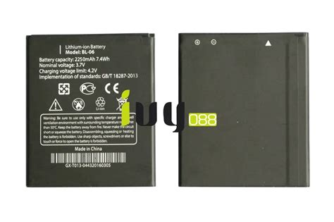 Original BL 06 BL06 BL 06 2250mAh Battery For THL T6S T6C T6 Pro Mobile