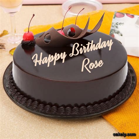 🎂 Happy Birthday Rose Cakes 🍰 Instant Free Download