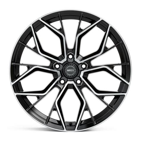 Gt Form Marquee Gloss Black Machined Face 18x8 5x120 Wheel Only Wheel