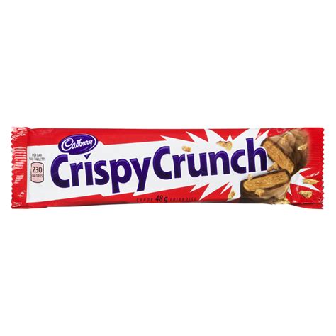 Crispy Crunch - Candy Bar - Cadbury - Tasse Snack Foods Canada