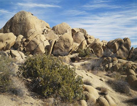 Joshua Tree Rock Formations - Stock Image - C009/2222 - Science Photo ...