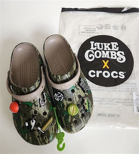 Luke Combs X Crocs Classic Clog Camo Bootleggers Men S New Limited