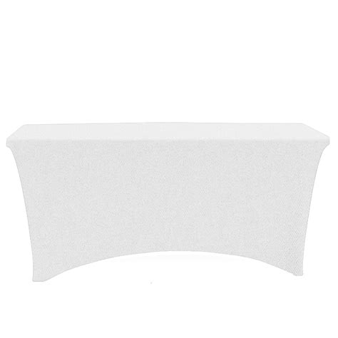 8 ft. Custom Stretch Table Cover 4 sided. No Setup Fees – OTC&A