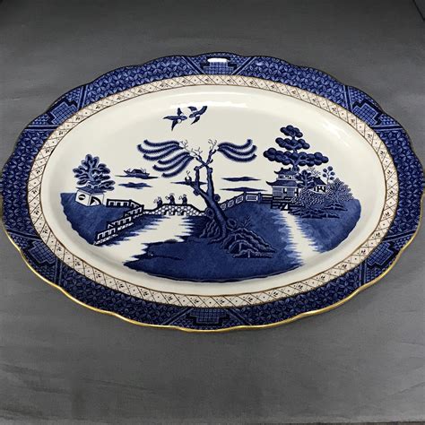 Royal Doulton Real Old Willow Large Platter Echo S China