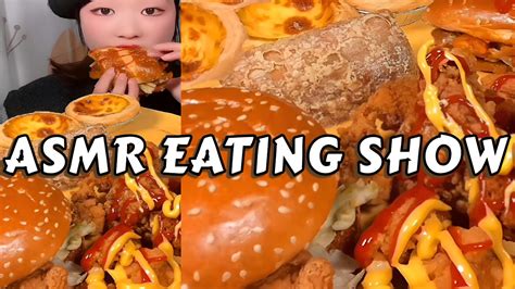 Mukbang Asmr Kfc Burgers🍔chicken🍗 French Fries🍟 Asmr Eating Show