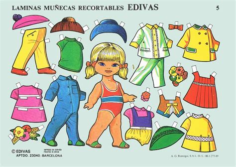 Mu Ecas Recortables Edivas Mu Ecas Recortables Mu Ecas De Papel