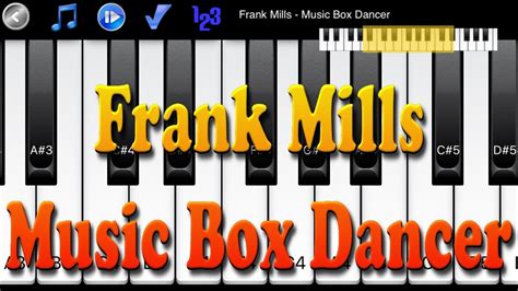 Frank Mills Music Box Dancer How To Play Piano Melody Youtube