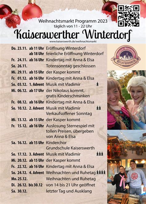 Kaiserswerther Weihnachtsmarkt 2023 Kaiserswerth Stadtteil Düsseldorf