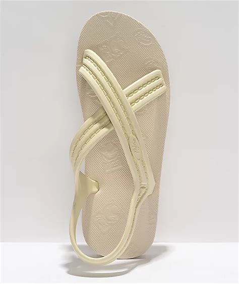 Flojos Original 101 Ivory Sandals