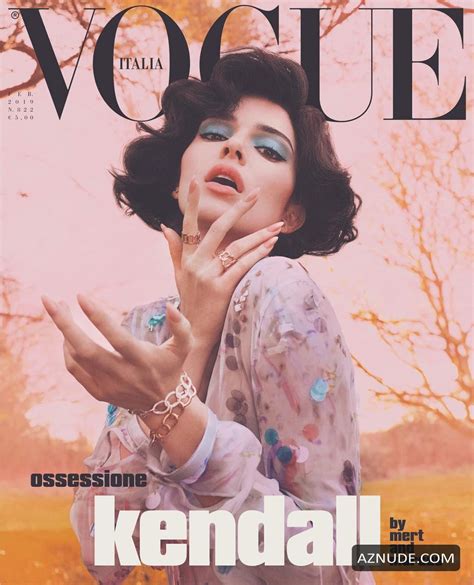 Kendall Jenner Nude And Sexy By Mert Alas Marcus Piggott For Vogue