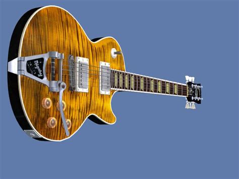 Joe Perrys Boneyard Prototype Les Paul With Bigsby Whammy Bar