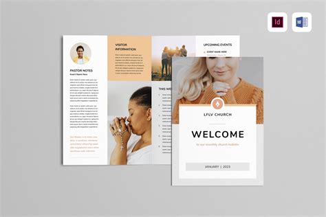 Church Bulletin | MS Word & Indesign – MasterBundles