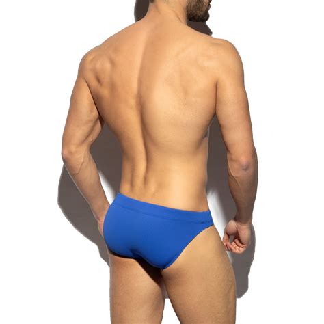 Ba O Bikini Piqu Azul Real Ba Adores Slips Para Hombre De Marca