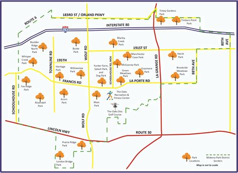 Parks – Map – Mokena Community Park District