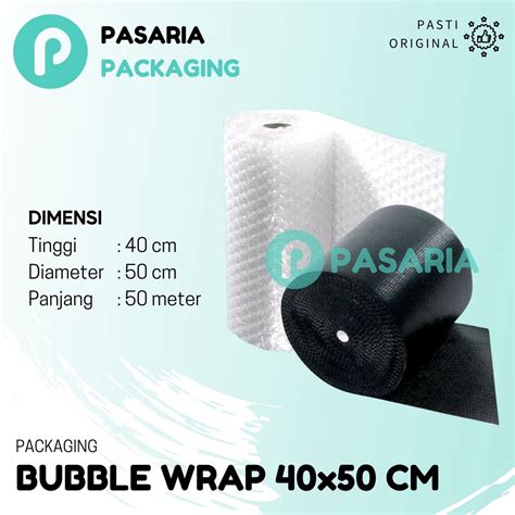 Jual Bubble Wrap 40x50cm Bubblewrap Potong Ukuran 40 Cm X 50 Cm Bening