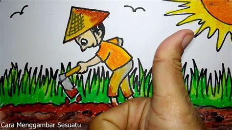 Gambar Gambar Kartun Petani Sawah Gokil - Sapawarga