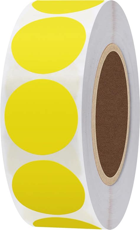 Amazon Hybsk Color Coding Dot Labels Inch Round Gloss Paper