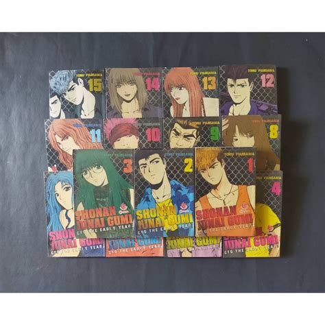 Jual Buku Komik Jepang Langka GTO The Early Years Shonan Junai Gumi 1