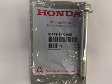 Honda Pilot Shock Lower Bolt Stx A Honda Parts For Less