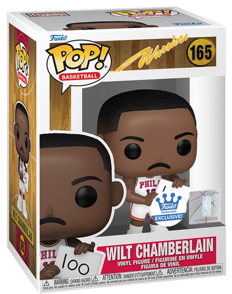 Wilt Chamberlain Points Philadelphia Warriors Funko Pop