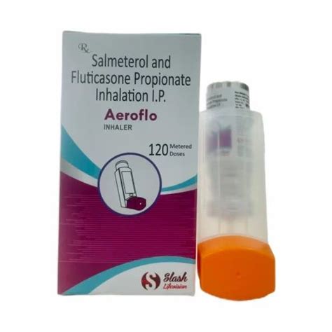 Salmeterol Fluticasone Propionate Inhaler 250mcg, Packaging Size: 120 MDI at Rs 588/pack ...