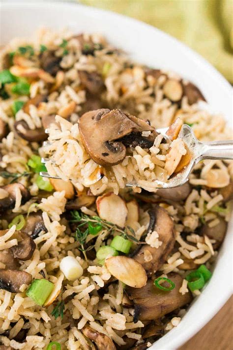 Mushroom Rice Recipe Easy Side Dish Delicious Meets Healthy