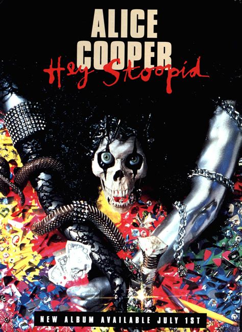 Hey Stoopid Details Alice Cooper Echive