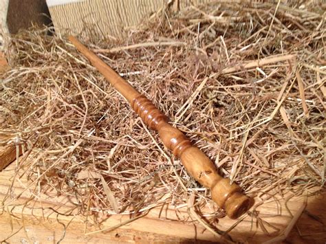 Handmade In South Devon Beautiful Wand With Durable Lacquer And Wax