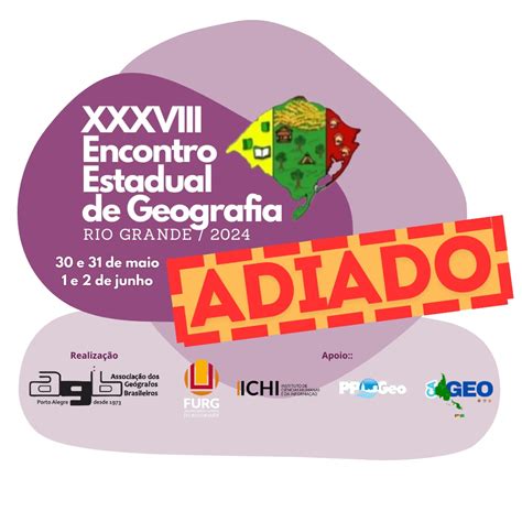 XXXVIII Encontro Estadual De Geografia AGB PoA