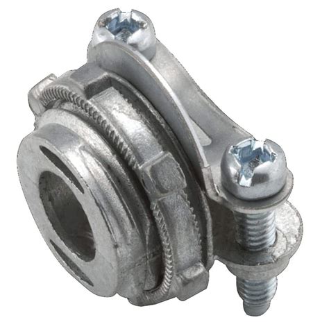 RACO 3 8 In Flex AC MC NMSC Clamp Type Connector Standard Fitting 25