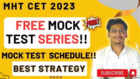 Free MHT CET Mock Test Mock Test Weekly Schedule Vishwas Batch Free