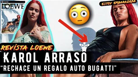 Karol Arrasó en Nueva Revista Dice rechazo Regalo Bugatti de Anuel