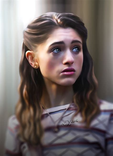 Artstation Stranger Things Nancy Wheeler Natalia Dyer