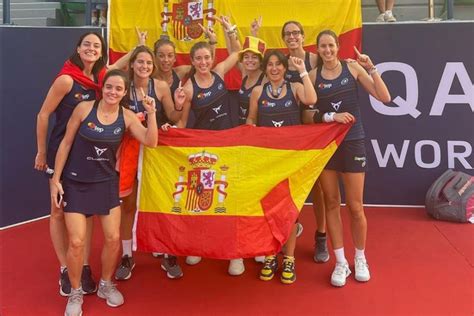 Mondiale Femminile Spagna Regina Del Mondo Mr Padel Paddle