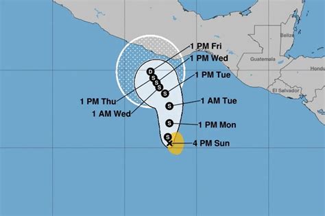 Se Forma La Tormenta Tropical Otis En Costas De Oaxaca El Sol De