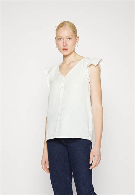 Gap Tall Flutter T Shirt Print New Off White Offwhite Zalando At